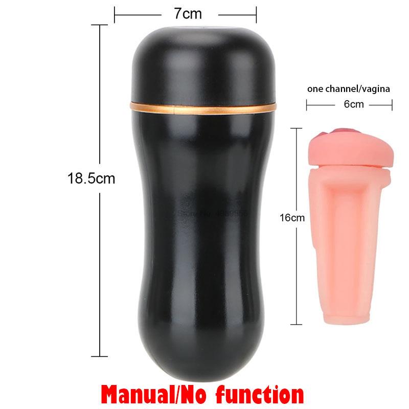 18 + ชาย Masturbator อวัยวะเพศชายปั๊ม Vibrator ผู้ใหญ่ความอดทนการออกกำลังกายช่องคลอดประดิษฐ์10ความเร็วอวัยวะเพศชาย Delay Trainer เซ็กซ์ทอยสำหรับ Me - buysextoyth