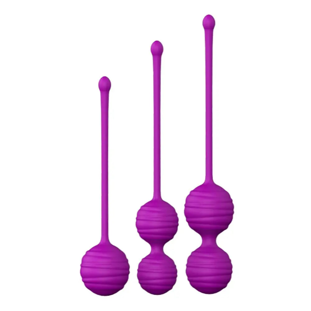3/5Pcs Postpartum Repair Vaginal Shrinking Tight Ball Exercise Women Sex Toy Vagina Tight Exercise Trainer Massage 33sextoys