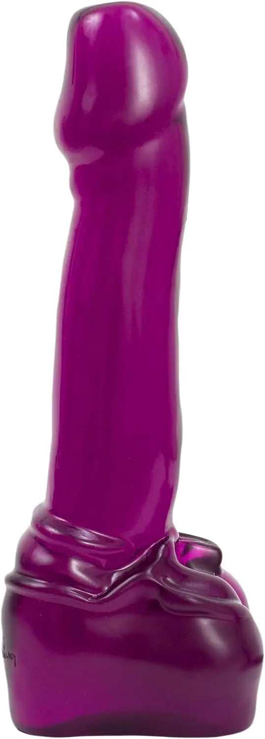 DOC JOHNSON - The Great American Challenge. Classic Adult Toy. O Ring Harness Compatible. Lifelike and Realistic Adult Toy for Women. Men. Experienced Adult Couples. Body Safe. Easy to Use (Purple) - buysextoyth