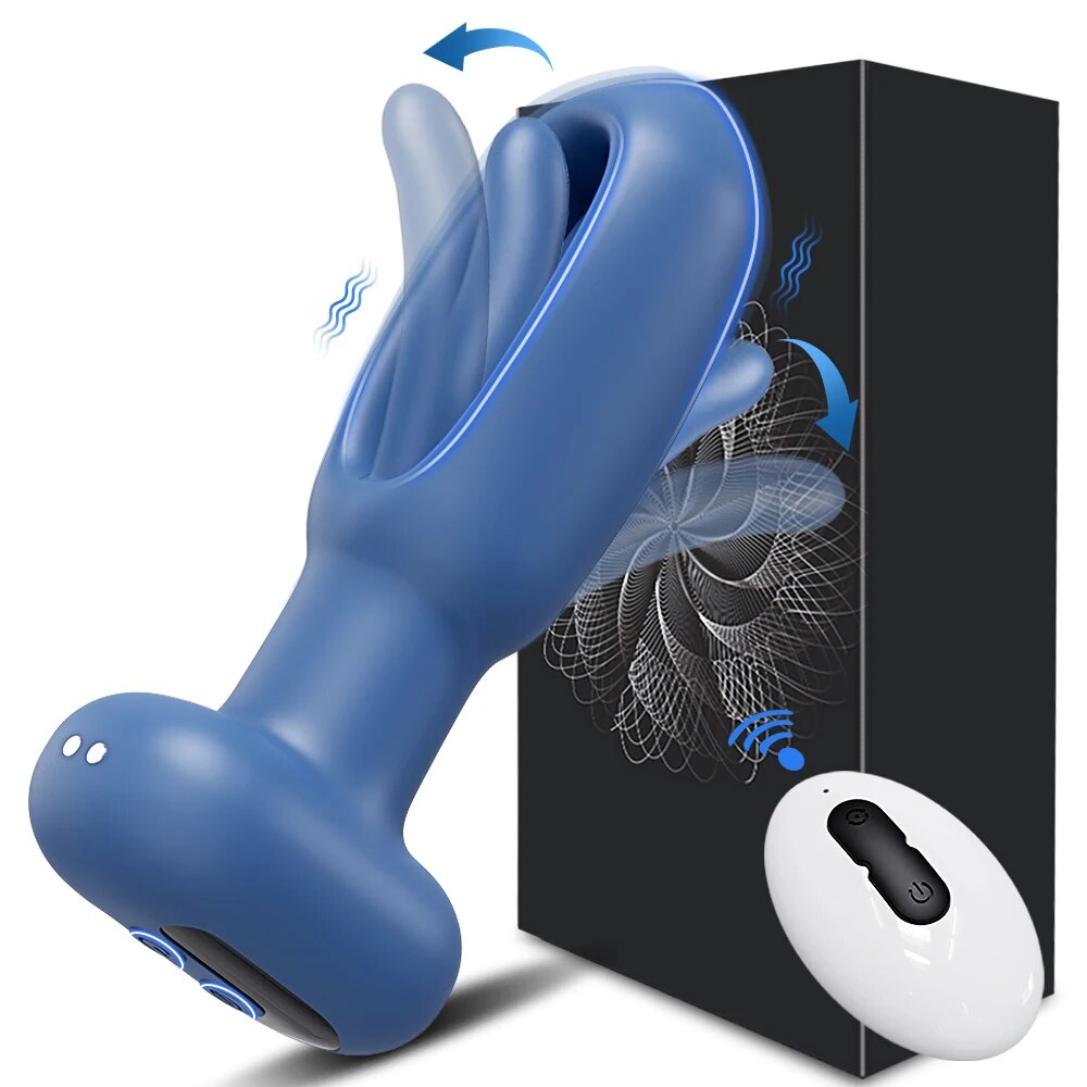 APP Remote Control Patting Prostate Massager Vibrating Butt Plug for Men Anal Vibrator Female Adult Sex Toys for Couples Gay - buysextoyth