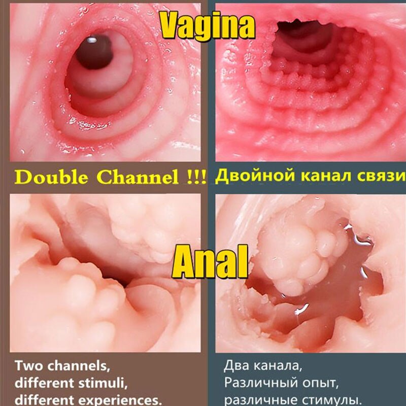คอลึกชาย Alat Mastrubasi นุ่มสมจริงซิลิโคนเซ็กซี่ชายประดิษฐ์ช่องคลอด Anal เร้าอารมณ์อมควยผลิตภัณฑ์สำหรับผู้ใหญ่ - buysextoyth