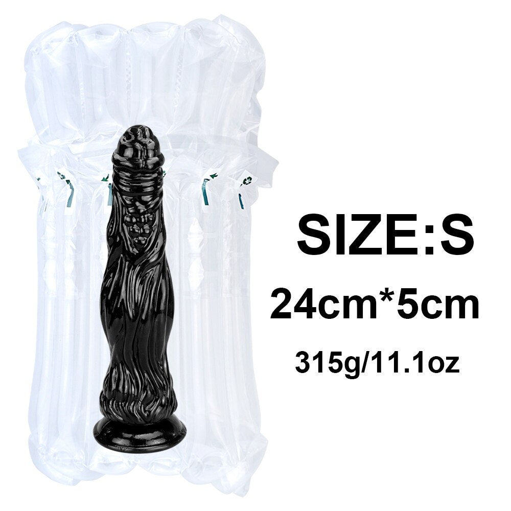 ม้า Anal Dildos ประดิษฐ์อวัยวะเพศชาย Cock กับถ้วยดูด G-Spot Dildofor ผู้หญิง Anal ของเล่น Sextoy Femme ผู้ใหญ่เซ็กซ์ทอยสำหรับสตรี - buysextoyth