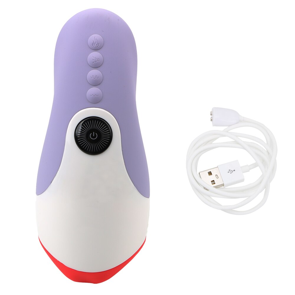 Blowjob Heating Sex Toys for Men Masturbation Vibrator 10 Speed Deep Throat Oral Sex Machine Male Masturbation Cup - buysextoyth