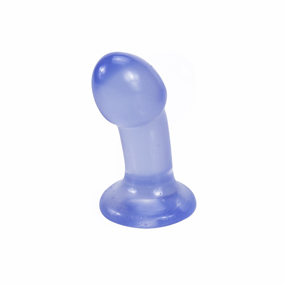 Butt Plug with Strong Sucker Soft Dildo Adult Products Butt Plug Prostate Stimulator Female Masturbation Tool Sex Toy for Couple - buysextoyth