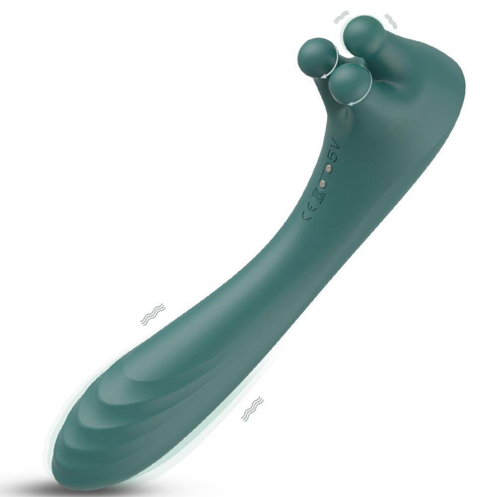 Claw Shape Kneading nipple G Spot vibrator สำหรับกันน้ำสำหรับผู้หญิง Tease AV Magic Wand breast clitoris นวด masturbator เซ็กซ์ทอย - buysextoyth