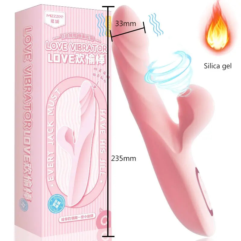 หญิง Clitoral Vibrator เซ็กซ์ทอย Clitoris ดูดกระตุ้น Vibrator G-Spot Climax Thrust การสั่นสะเทือน Clit Sucker เซ็กซ์ทอย UYO - buysextoyth