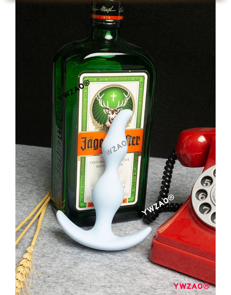 YWZAO Ass Women Sex Toys Men Intimate Silicone Erotic Bdsm Goods Big Butt Prostate Massager for Adults 18 Anal Plug G05 - buysextoyth