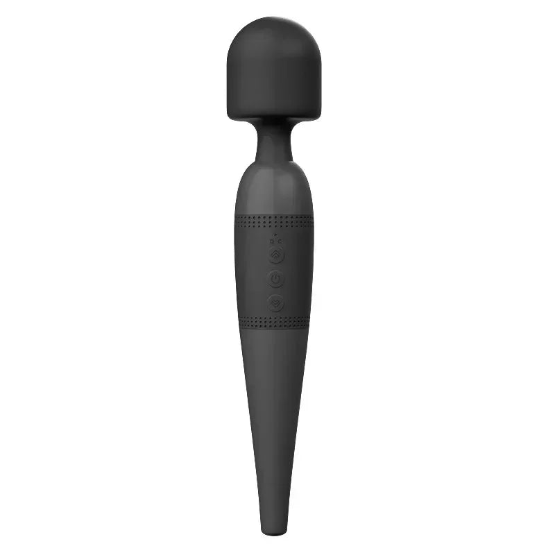 Huge Head Vibrator for Female Masturbation Orgasm AV Tongue Magic Wand Massager Nipple Clitoris Stimulator Sex Toys for Woman 18 - buysextoyth