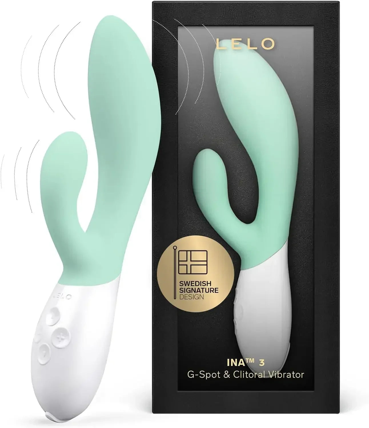 LELO INA 3 G Spot Rabbit Vibrator Clitoral Rabbit Vibrador for Women Rabbit Sex Toy for Women with 10 Vibrating Modes.Adult Toys - buysextoyth