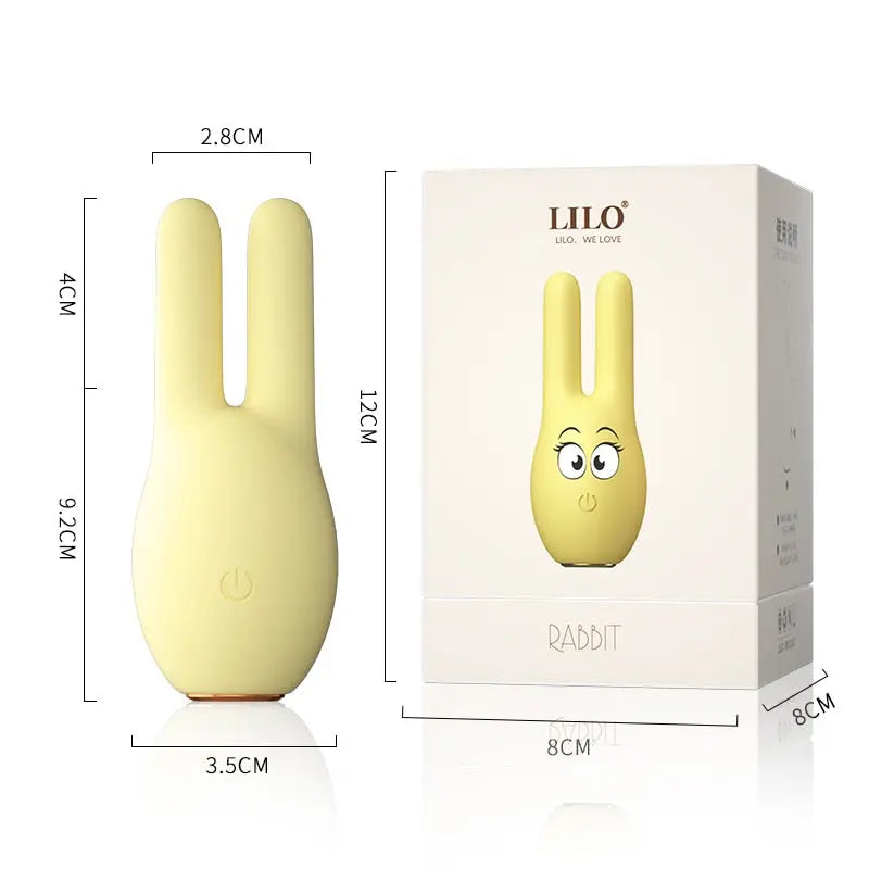 กระต่าย Vibrator G-Spot Masssage ของเล่นสำหรับหัวนมผู้หญิง Clamp Clitoris Vagina Stimulator หญิง Masturbator - buysextoyth