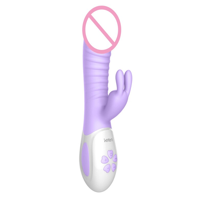 Leten Automatic Swing Vibrator Dildos Sex Toys for Woman Vagina Multiple Angle Stimulator Mute One Key Orgasm Female Masturbator - buysextoyth