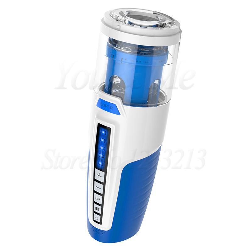 Leten Piston Telescopic Male Masturbator Rotating Retractable Strong Sucking Vibrator Oral Sex Toy for Men Blowjob Sex Machine. - buysextoyth