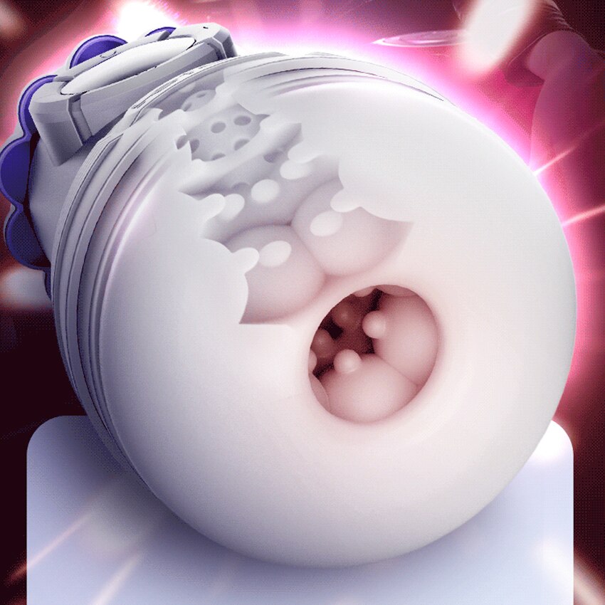 Vortex สเปรย์20-เสียงปฏิสัมพันธ์ดูดเครื่องบินถ้วย Vibrator สนุกเกมสำหรับผู้ชาย Penis Stimulator ผู้ใหญ่ของเล่นในห้องนอน - buysextoyth