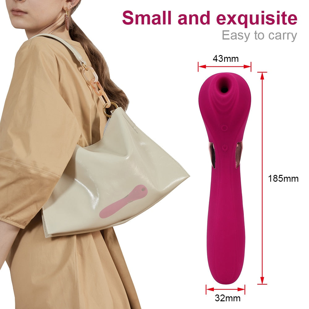Masturbator Nipple Massage Clitoris Stimulator Blowjob Oral Vagina Sucking Vibrator Clit Sucker Sex Toys for Adult Women - buysextoyth