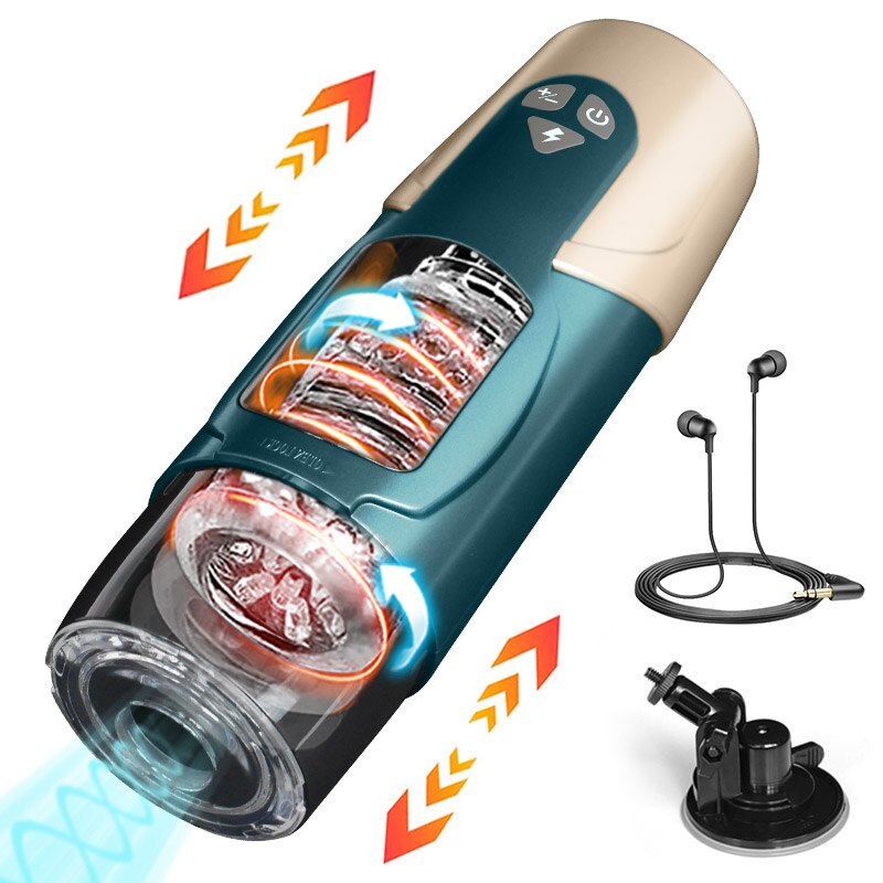 Masturbator อัตโนมัติแบบลูกสูบสำหรับผู้ชายของเล่นเพศผู้ใหญ่ blowjob สำหรับช่องคลอดสำเร็จความใคร่ - buysextoyth