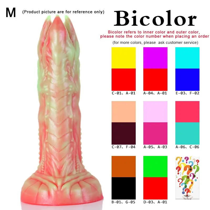 Nothosaur Soft Anal Plug Ovipositor Dildo Penis WITHOUT EGG Fantasy Dildo Vaginal Balls Buttplug for Men Women Sex Toys Bdsm Toy - buysextoyth