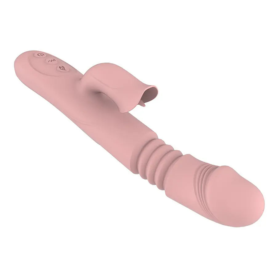 ความร้อนหมุน Vibrator Telescopic G Spot Dildo Vibrator Anal Clit Stimulator หญิง Masturbation เซ็กซ์ทอยสำหรับผู้หญิง - buysextoyth