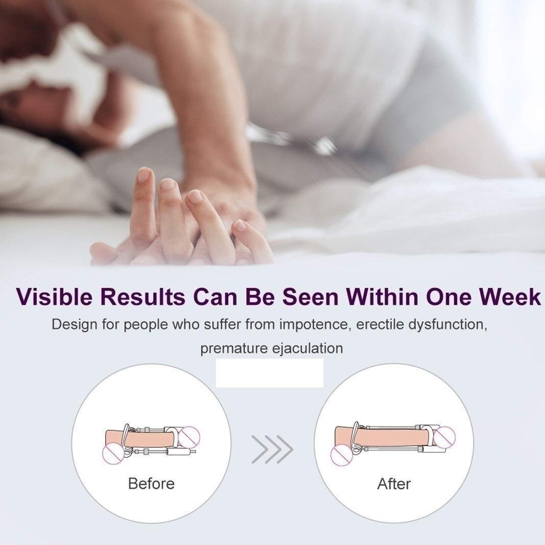 Penis Enlargement Device Sex Toys for Men Penis Extender Male Masturbator Penis Extender Penile Penis Massager Stretching Growth - buysextoyth