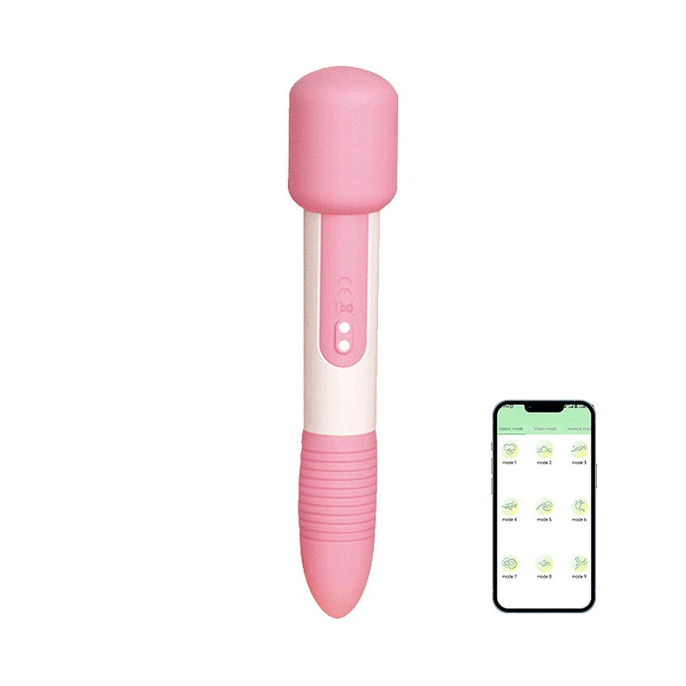 Powerful Bullet Vibrator APP Bluetooth Control Clitoral G Spot Stimulation Massager Mini Anal Pussy Stimulator Sex Toy for Women - buysextoyth
