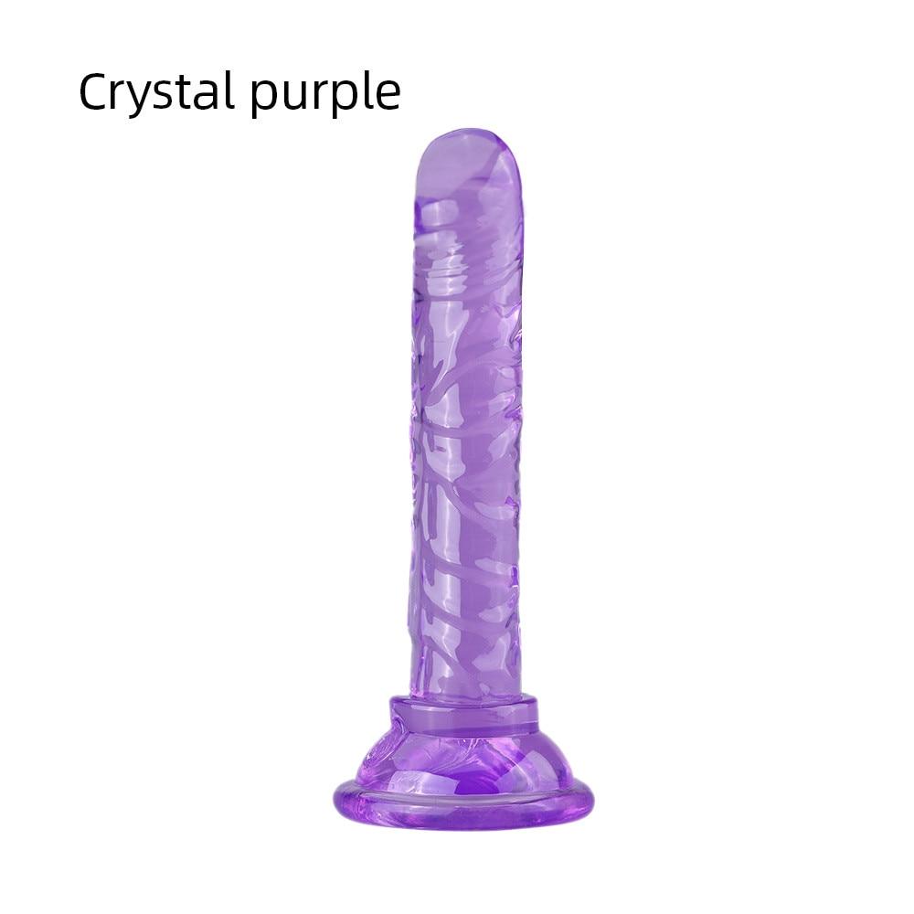 Realistic Dildo Vagina Anal Butt Plug Penis with Suction Cup No Vibrator Sex Toys for Woman Masturbation Adult Toys - buysextoyth