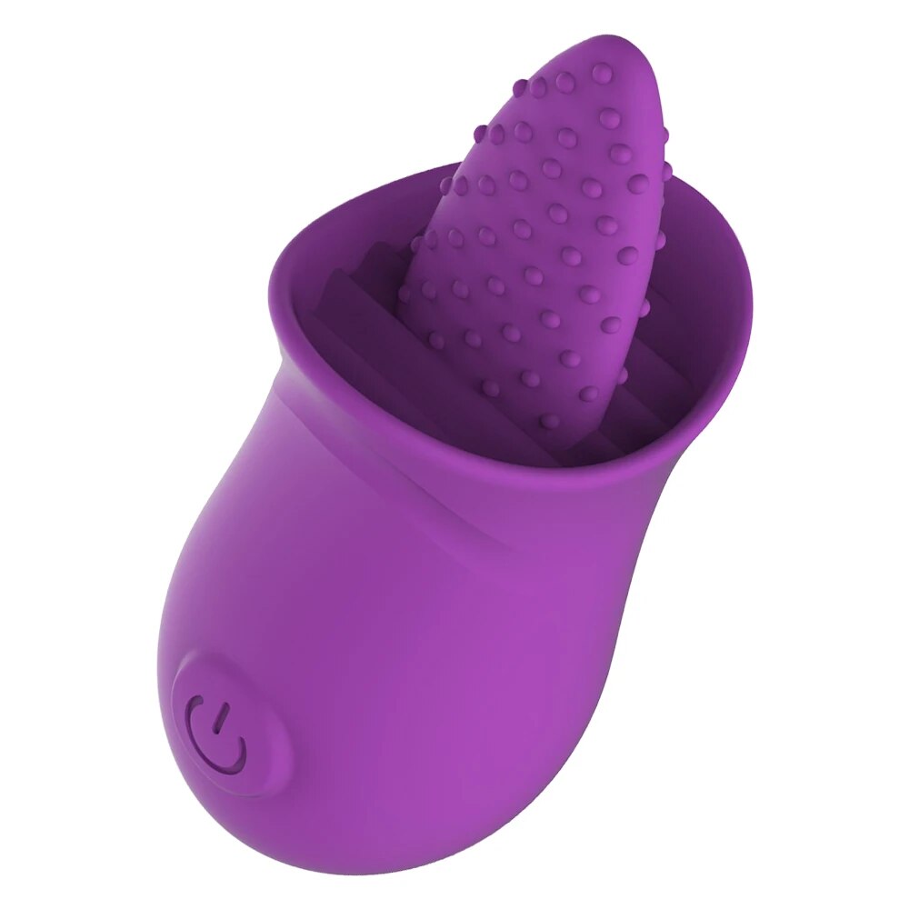 Rose Clitoris Stimulation Vibrator for Women G Spot VibrationTongue Licking Oral Vagina Nipple Massager Female Masturbator - buysextoyth
