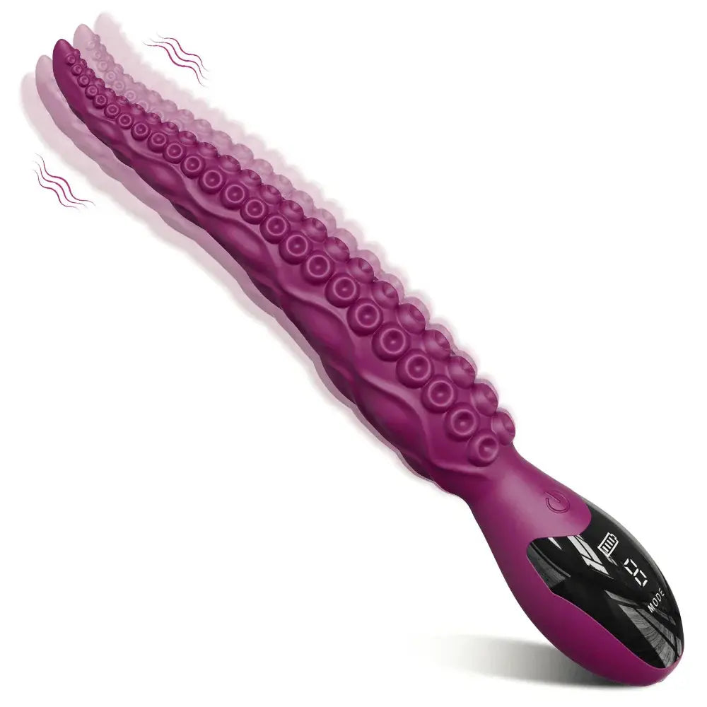 New Style Octopus Dildo Vibrator Nipple Clitoris Stimulator Unique Dildo Vagina Vibrator Female Masturbation Sexy Adult Female - buysextoyth