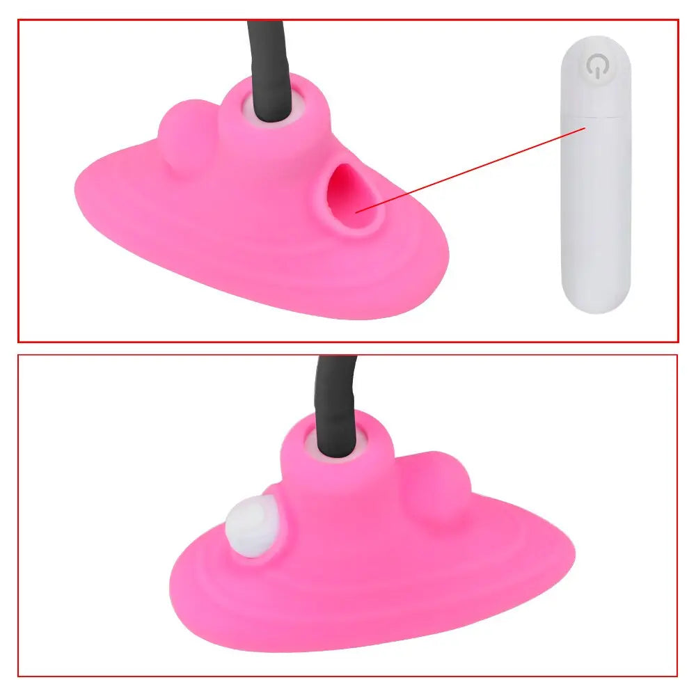 Tongue Licking Sucking Vagina Pump Masturbator Clitoris Stimulator Nipple Vibrator Vacuum Pussy Pump 10 Speed Sex Toys for Woman - buysextoyth