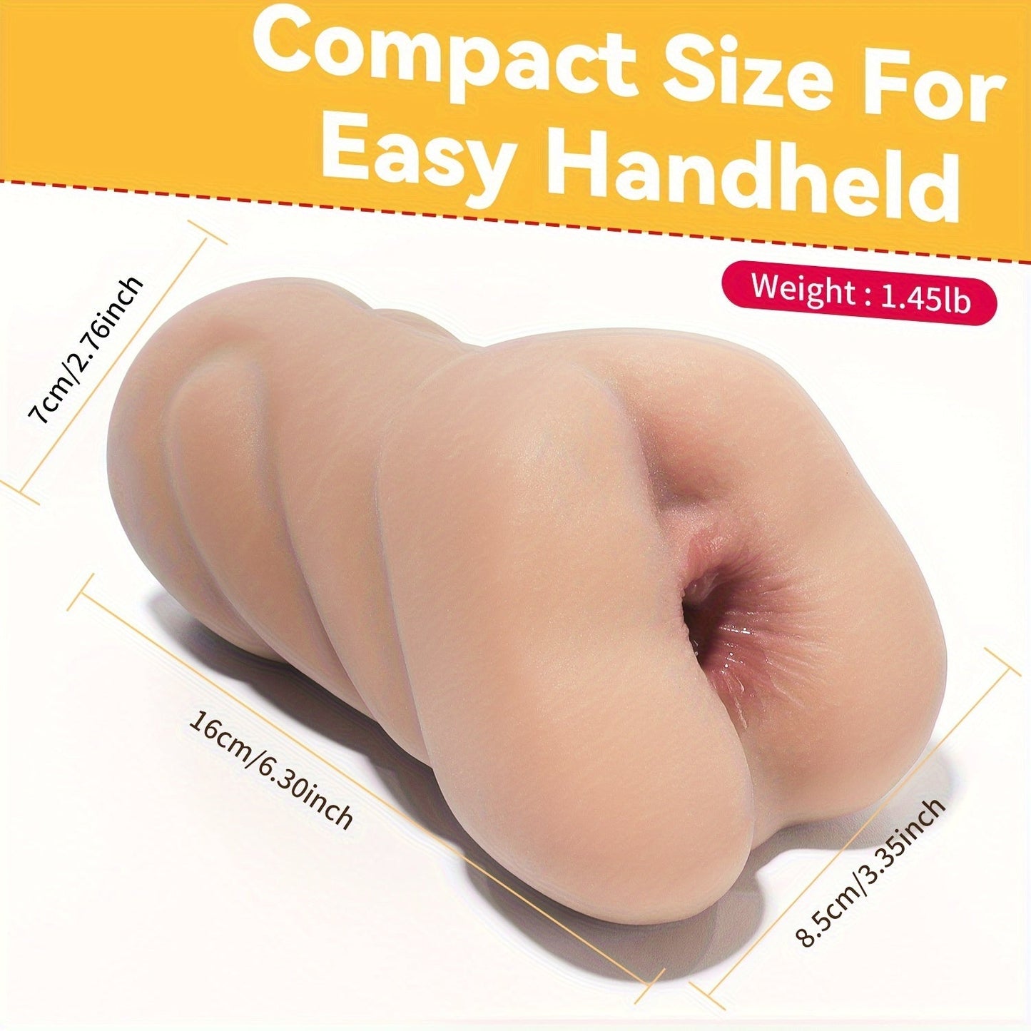 TPE Anal Passage Finger Sleeve - Handheld Anal Sex Toy. 1:1 Anus Restoration. No Battery Needed. for Adults - buysextoyth