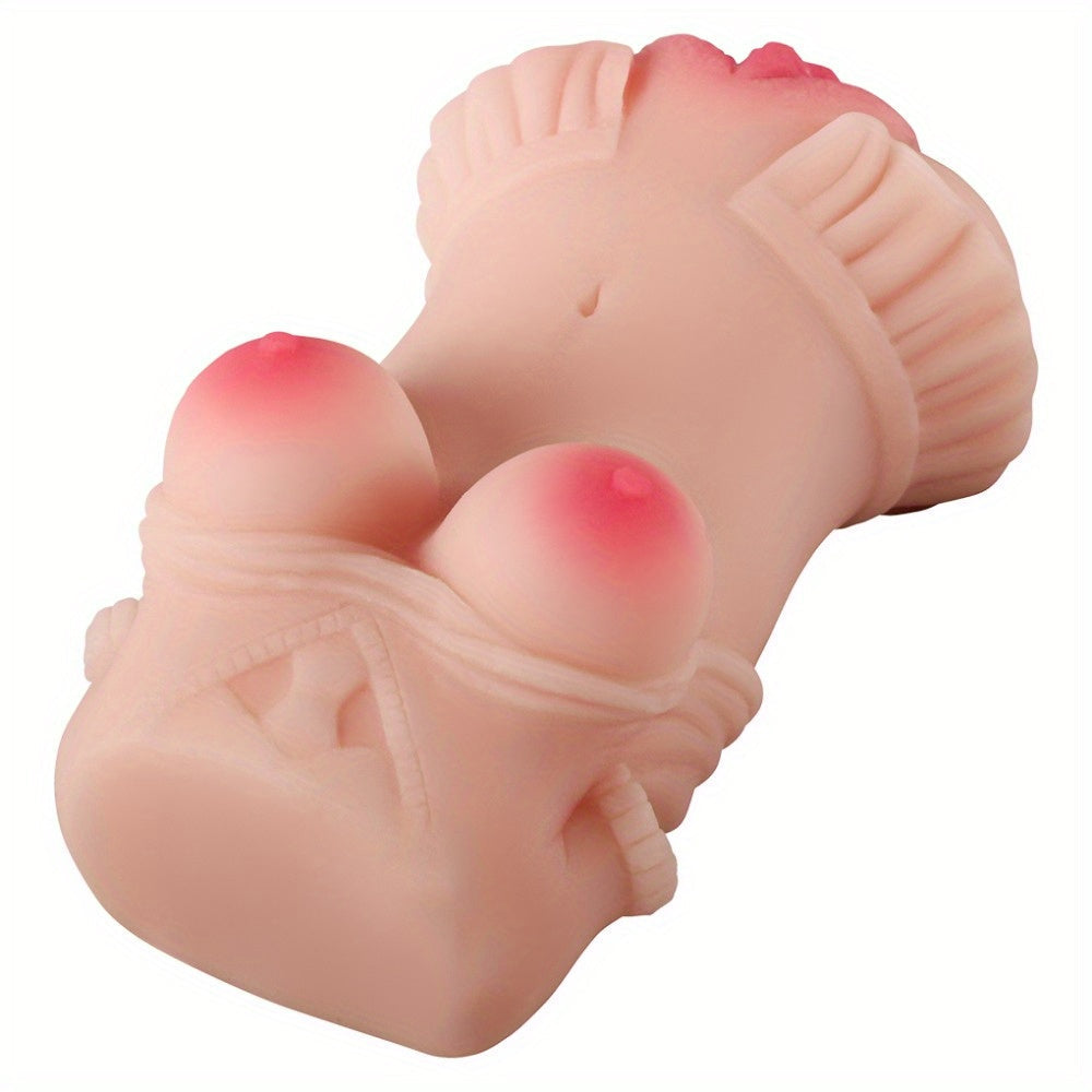 Male masturbator realistic. with 3D realistic vaginal and tight anal sex stroker. portable meat light sex doll adult male sex toy for male sexual pleasure cute styling Relax soothing toy. elastic soft toy gift - buysextoyth