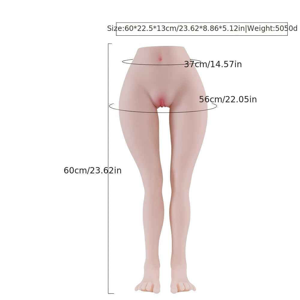 5Kg Leg Fetish Sex Doll for Men.Long Legs Male Masturbator with Lifelike Pussy Ass Moist Vagina and Tight Anus.Dual Channel Male Sex Toy.Male Sex Love Doll Below The Waist - buysextoyth