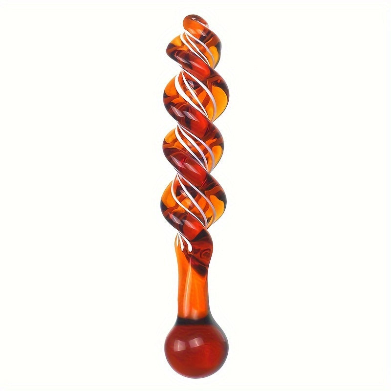 Glass Thread Rotation Anal Plug Dildo Crystal Butt Plug Adult Toys Sex Toys Anal Masturbation Prostate Massage for Couples Men - buysextoyth