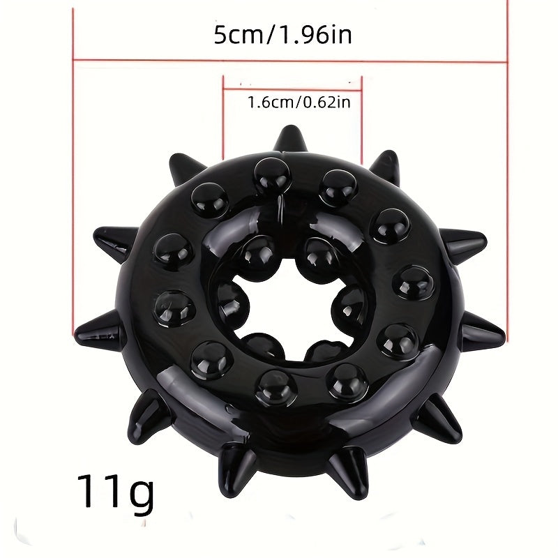 5pcs Multi-color Thorn Ring Sheep Eye Ring Crystal Lock Essence Ring Penis Ring For Men Foreskin Ring Sun Circle Couple Adult Products Sex Toy Set - buysextoyth