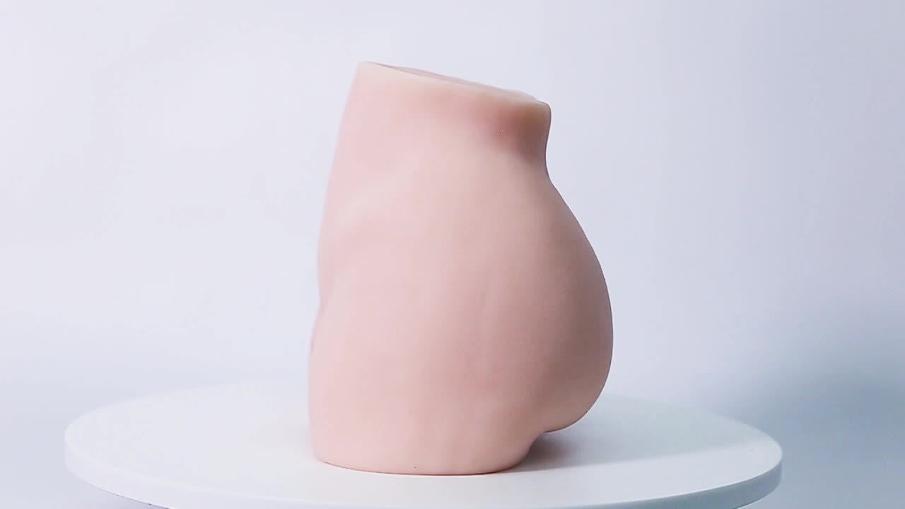 [Skinlike Feel] Realistic 2-in-1 Male Masturbator Toy - Lifelike Soft TPE Adult Sex Doll with Detailed Vagina & Anus. Pocket Pussy Male Massager. No Batteries Required. 8.3 Height - buysextoyth