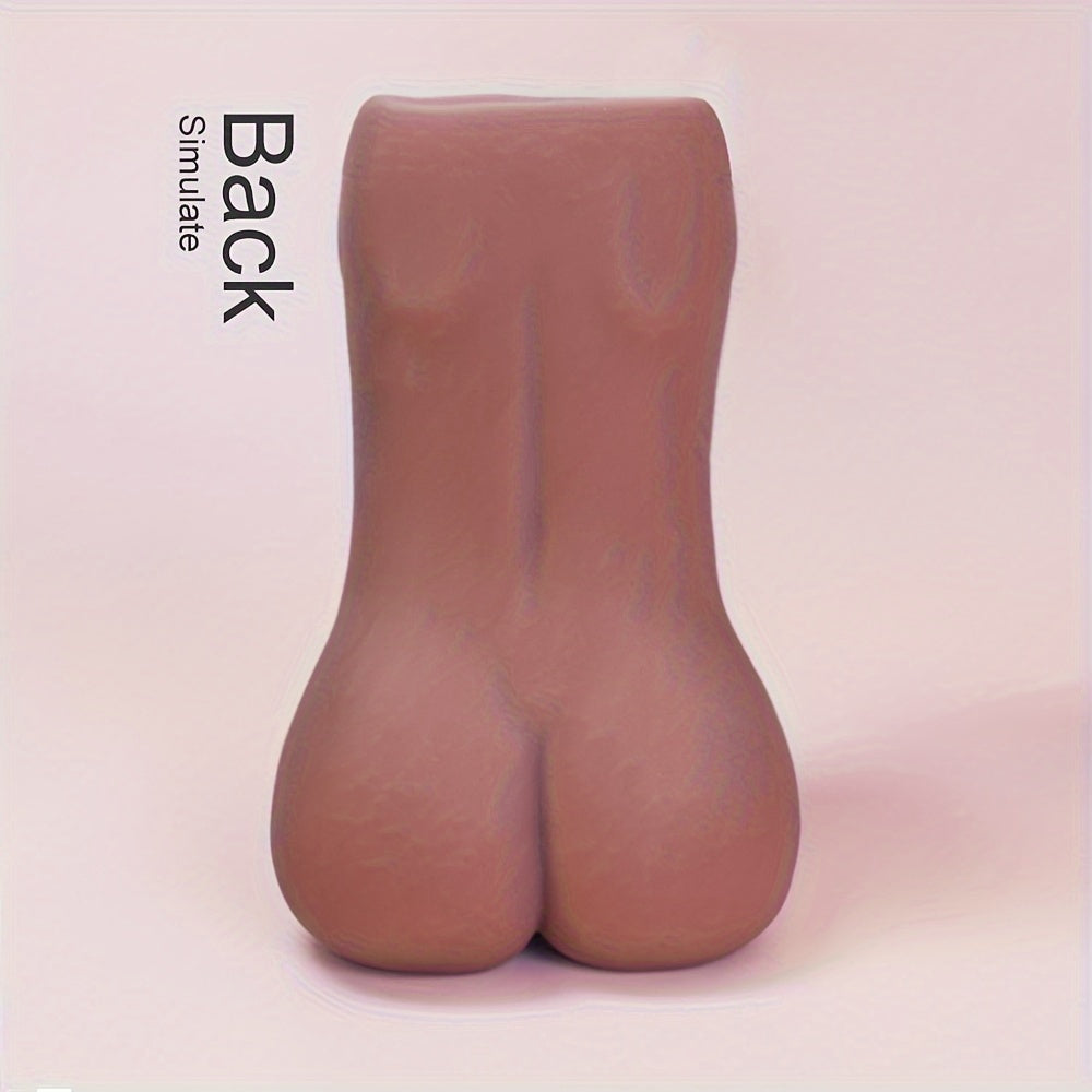 Realistic Silicone Pocket Pussy Male Masturbator - Textured Tight Vagina for Enhanced Stimulation. Safe & Skin-Friendly Adult Sex Toy for Men - buysextoyth