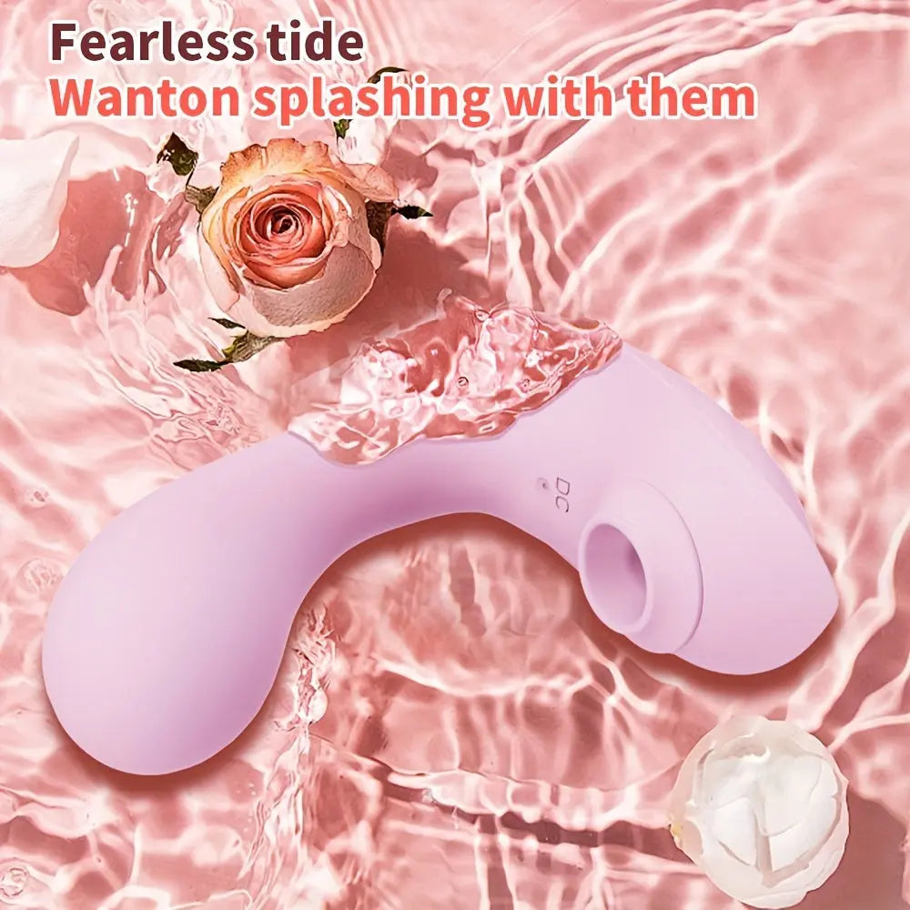 Wearable Butterfly Vibrator Panty - USB Rechargeable. 9-Frequency G-Spot & Clitoral Stimulation with Sucking Massage for Women - Adult Sex Toy for Couples - buysextoyth