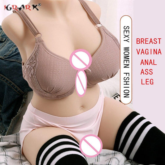 7.6KG 1:1 Sexy Women 3D Big Breast Huge Ass Rubber Sexdoll Realistic Vagina Pussy Anal Male Masturbator Erotic Sex Toys for Men Adults - buysextoyth