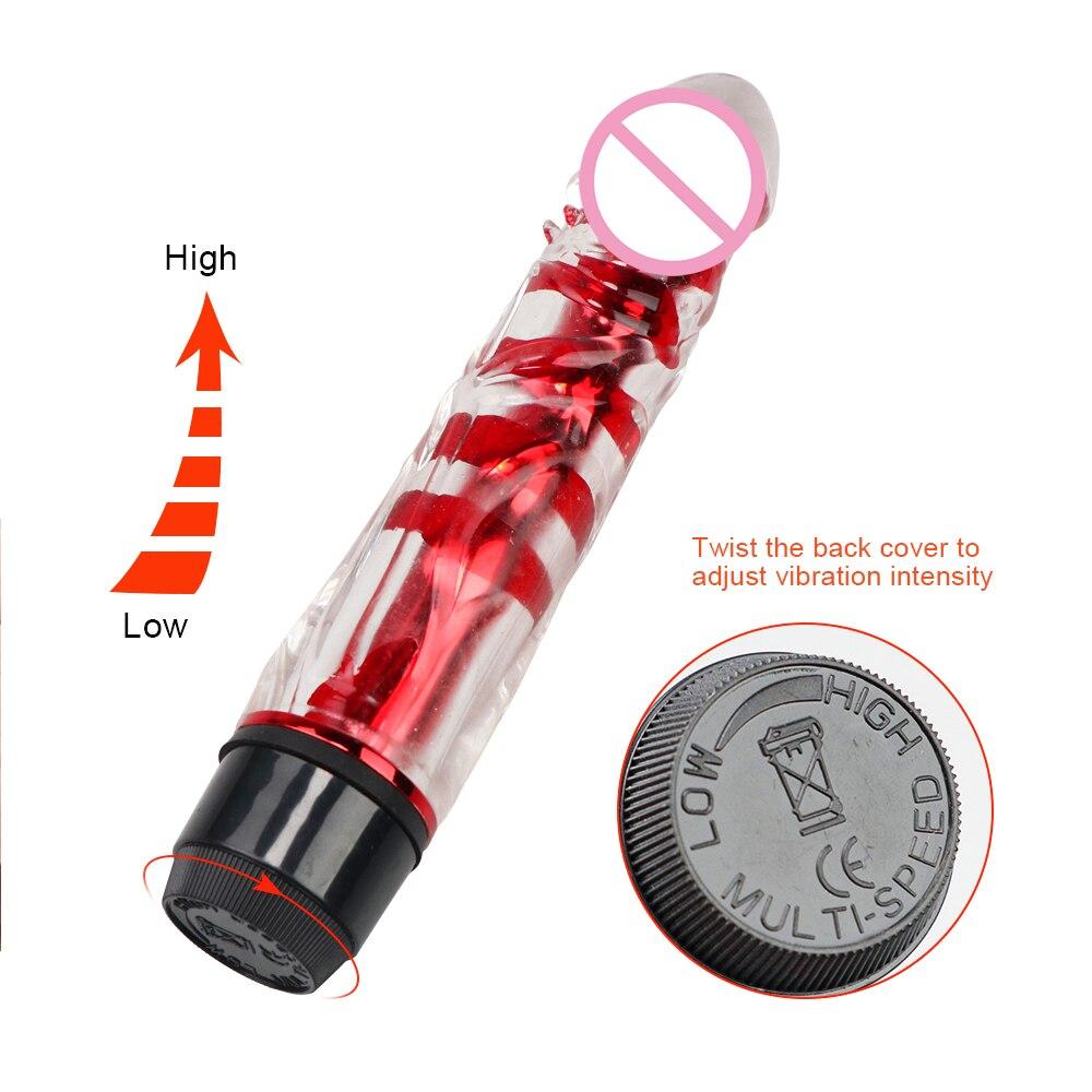 Multi-Speed Dildo Vibrator Waterproof Clitoral Vibrator Penis Vibrator Adult Sex Toy Female Vibrator Anal - buysextoyth