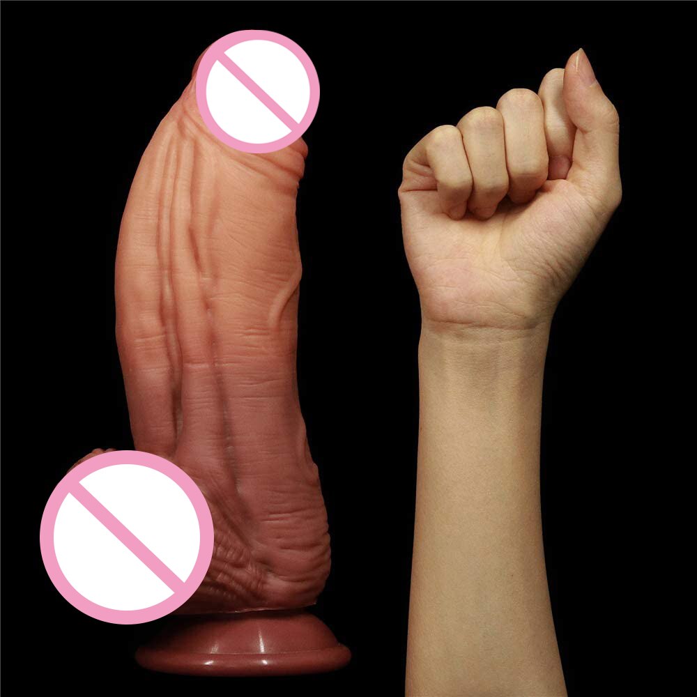 10.6นิ้วขนาดใหญ่ Dildo ดูดถ้วย Dildo สำหรับ Anal เหมือนจริง Dildo สมจริง Penis เพศของเล่นสำหรับหญิงเพศผู้ใหญ่ shop 18 + - buysextoyth