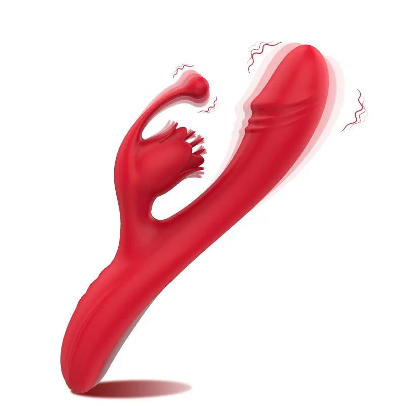 10โหมด G-Spot Rose สำหรับผู้หญิง Dildo Clitoris ลิ้นเซ็กซ์ทอยหญิงสินค้า Stimulator สั่นไข่ผู้ใหญ่ของเล่นผู้หญิง18 - buysextoyth