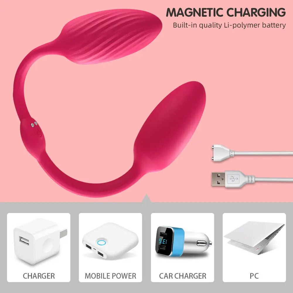 10ความถี่สั่นสะเทือนไข่ Kegel Ball รีโมทคอนโทรล G-Spot กระตุ้นช่องคลอด Anal Plug Butt Plug เร้าอารมณ์เซ็กซ์ทอยสำหรับคู่ - buysextoyth