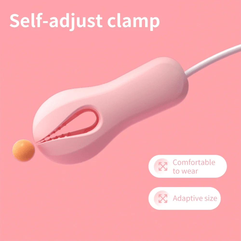10 Modes Electric Nipple Clamp Breast Massage Vibrator Enhancer Bondage Adult Stimulator Sex Toys for Women Couples Female - buysextoyth