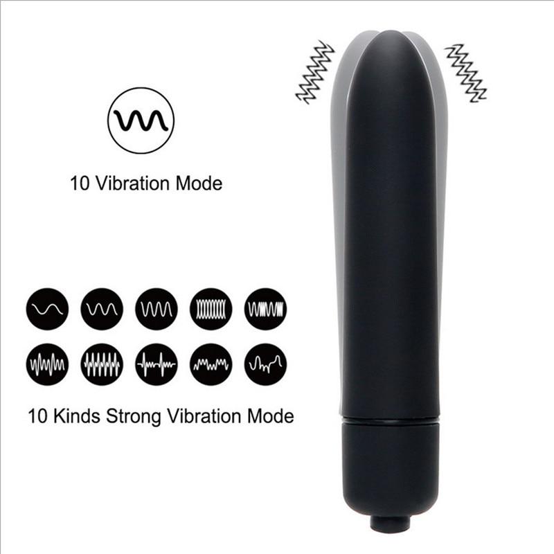 10 Speed Bullet Vibrator Dildo Vibrators AV Stick G-spot Clitoris Stimulator Mini Sex Toys for Women Maturbator Sex Products - buysextoyth