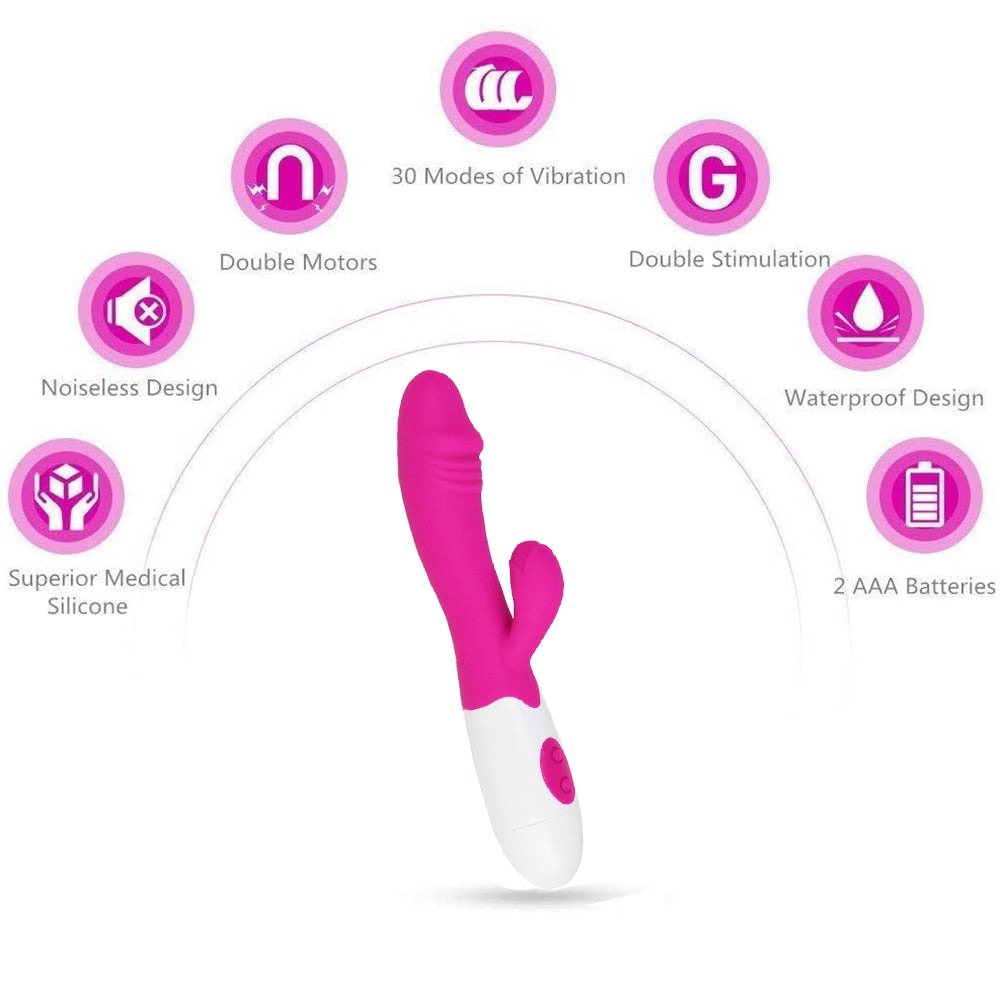 10 Speed G Spot Female Vibrator Powerful Dildo Vibrator for Women Clitoris Stimulation Massage Masturbators 18 Adult Sex Toys - buysextoyth