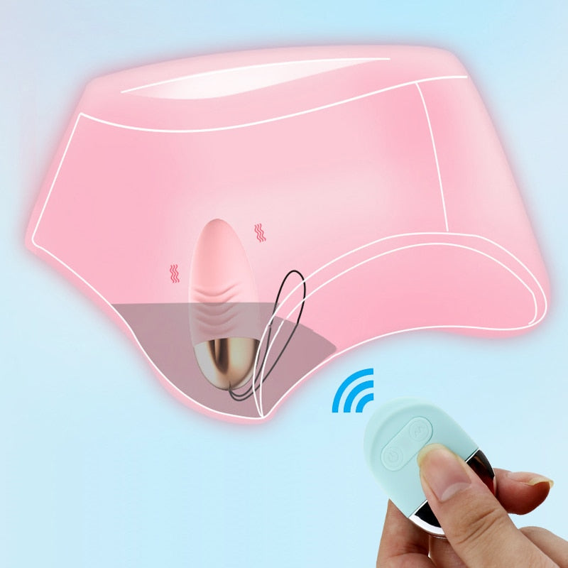 10 Speeds Panties Wireless Remote Control Vibrator Vibrating Egg Waterproof Jump Egg G Spot Clitoris Massager Sex Toy for Female - buysextoyth