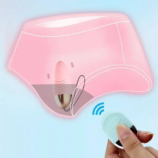 10 Speeds Panties Wireless Remote Control Vibrator Vibrating Egg Waterproof Jump Egg G Spot Clitoris Massager Sex Toy for Female - buysextoyth