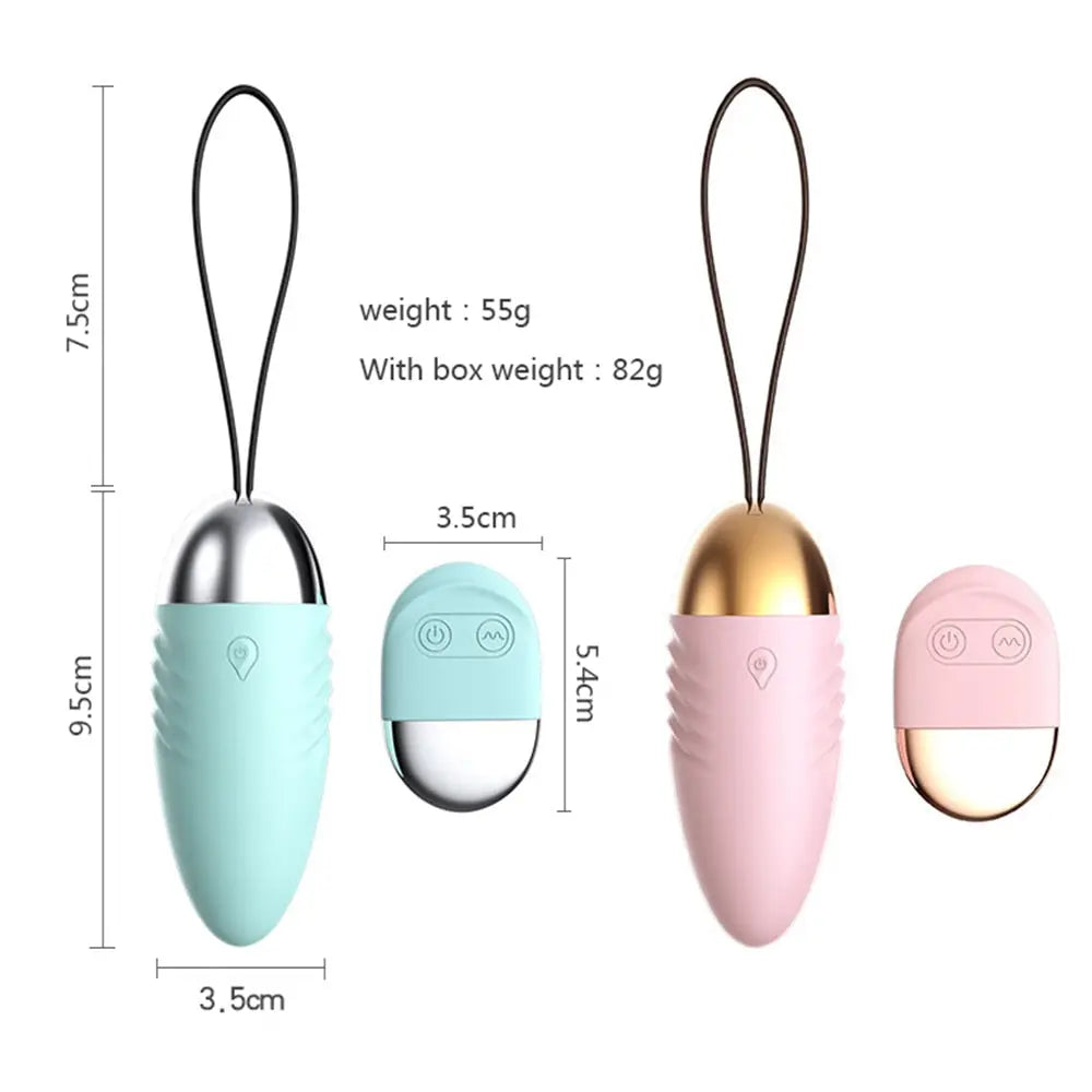 10 Speeds Panties Wireless Remote Control Vibrator Vibrating Egg Waterproof Jump Egg G Spot Clitoris Massager Sex Toy for Female - buysextoyth