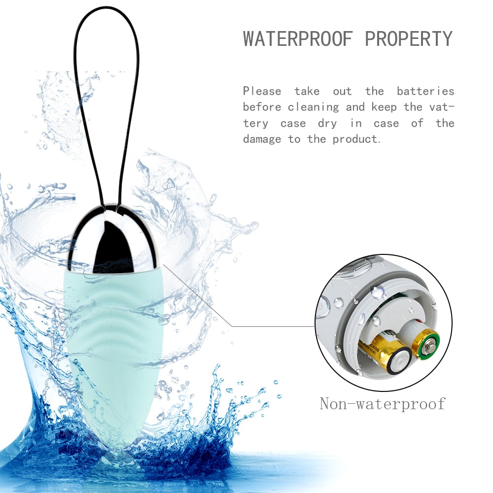 10 Speeds Panties Wireless Remote Control Vibrator Vibrating Egg Waterproof Jump Egg G Spot Clitoris Massager Sex Toy for Female - buysextoyth