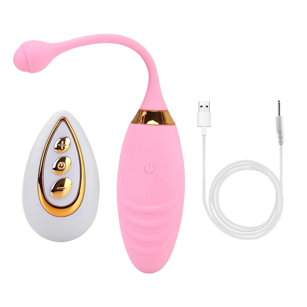 10 Speeds Sex Toys for Women Vibrating Egg Anal Clitoris Stimulation Jump Egg Vibrator Wireless Remote - buysextoyth
