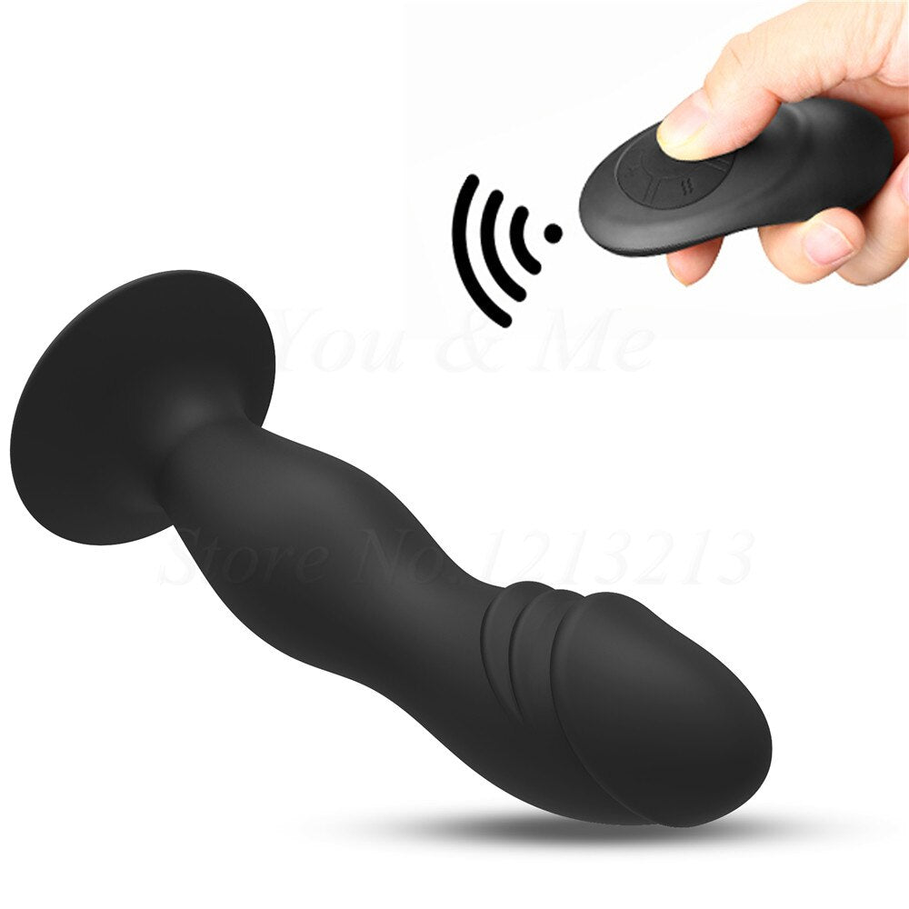 10 Speeds Wireless Remote Anal Dildo Vibrator Male Prostate Massager G-spot Stimulator Usb Charging Anal Penis Vibrator Sex Toys - buysextoyth
