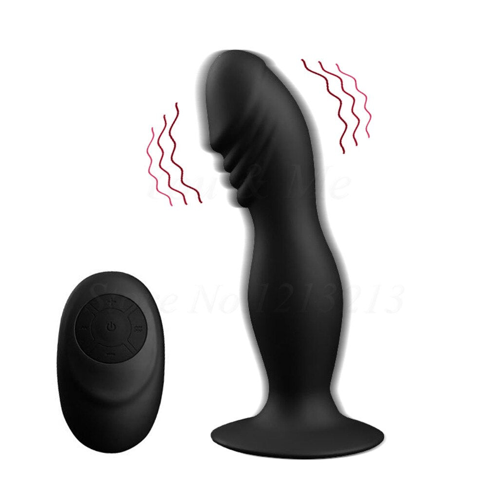 10 Speeds Wireless Remote Anal Dildo Vibrator Male Prostate Massager G-spot Stimulator Usb Charging Anal Penis Vibrator Sex Toys - buysextoyth